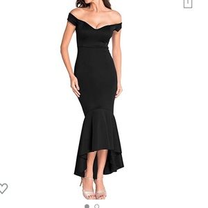 High low Evening Dress